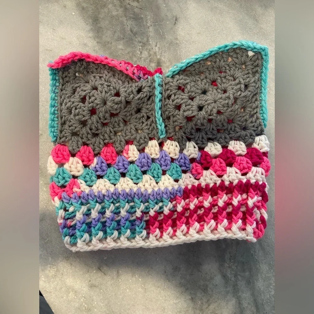 Handmade crochet beanie